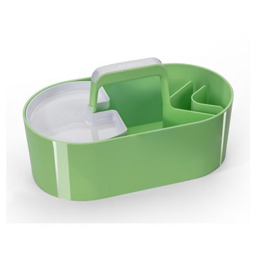 Toolbox LOFT mit herausnehmbarer Ablageschale und Tragegriff, lime green