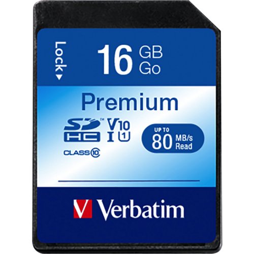 Speicherkarte SDHC/SDXC Premium, Verbatim