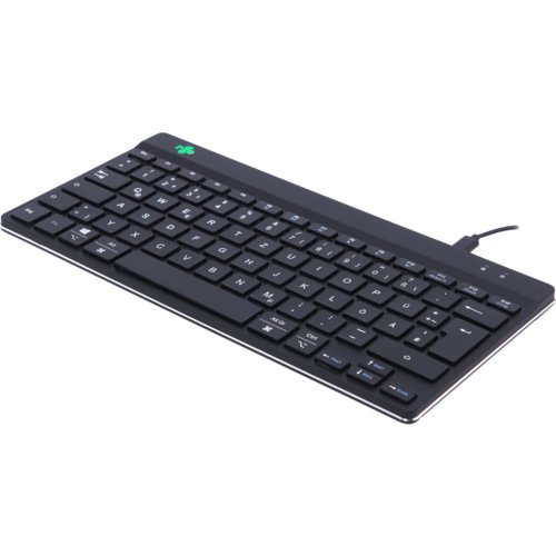 Ergonomische Tastatur R-Go Compact Break, kabelgebunden