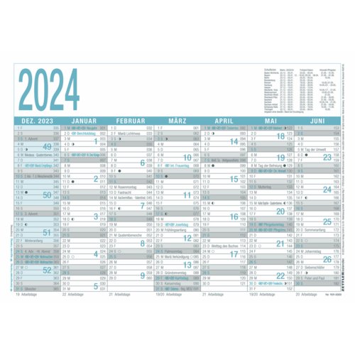 Tafelkalender 909 - 14 Monate, ZETTLER Kalender