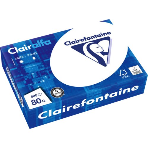Kopierpapier Clairalfa, DIN A5, Clairefontaine